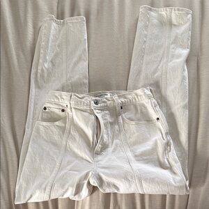 90s ultra high rise straight leg jeans